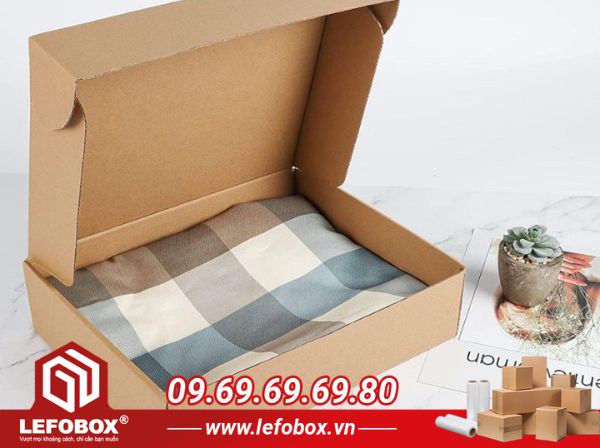 Thùng carton quận Bình Thạnh đựng hàng may mặc