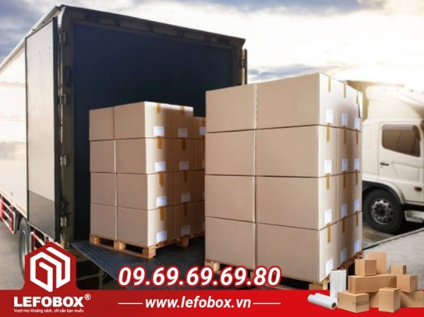 Thùng carton Cần Thơ đóng hàng xuất khẩu