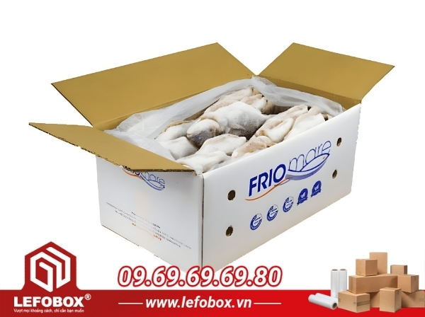 Thùng carton Cần Thơ đựng thủy hải sản 