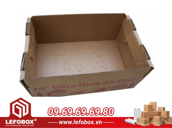 Thùng carton chống thấm có khả năng bảo vệ sản phẩm tốt hơn