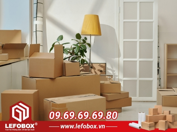 Thùng carton chuyển căn hộ, chung cư Dĩ An
