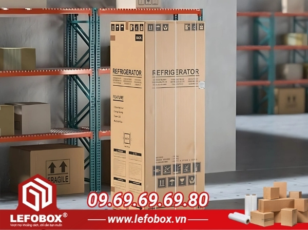 Thùng carton chuyển nhà 5 lớp đựng đồ cồng kềnh