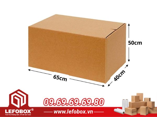 Thùng carton chuyển nhà huyện Hóc Môn của LEFOBOX