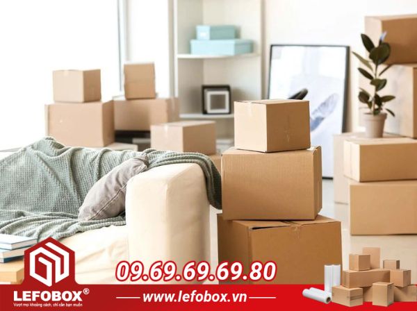 Thùng carton chuyển nhà đựng đồ nội thất