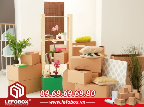 Thùng carton cũ Cần Giờ chất lượng, giá rẻ LEFOBOX