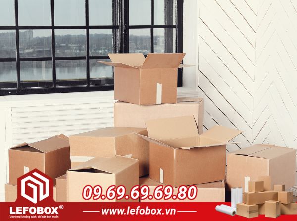 Thùng carton được sử dụng để chuyển nhà tại quận 6 sẽ có chất giấy bền