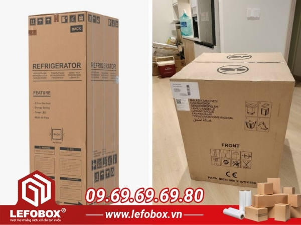 Thùng carton chuyển nhà chuyên dụng cho các vật dụng cỡ lớn