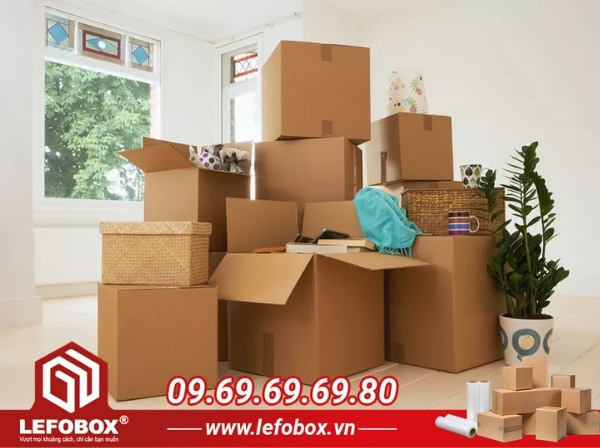 Thùng carton Bến Cát chuyển nhà