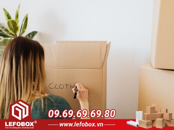 Thùng carton chuyển trọ Dĩ An