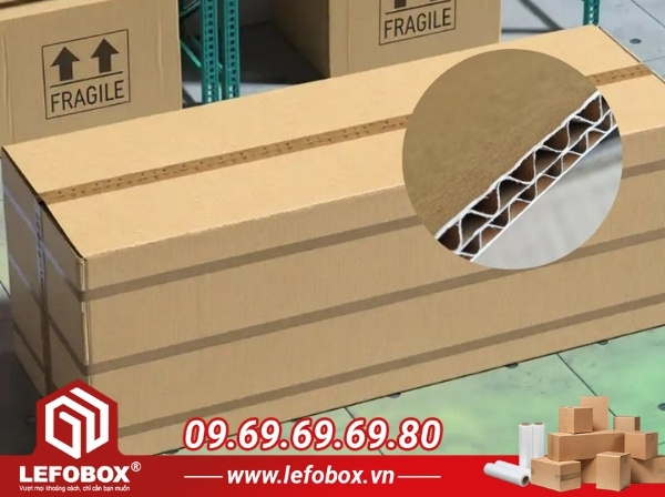 Thùng carton cỡ lớn 5 lớp