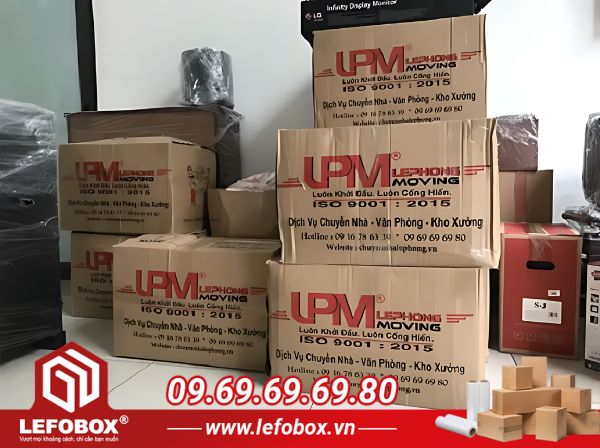 Địa chỉ bán thùng carton cũ Cần Giờ uy tín, giá rẻ LEFOBOX