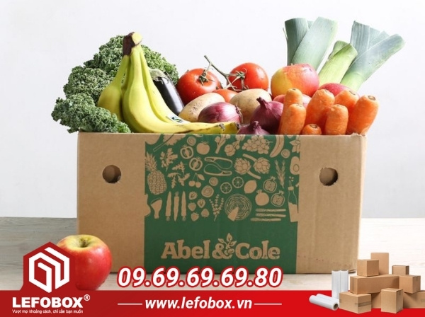 Thùng carton cũ Hà Nội đựng nông sản