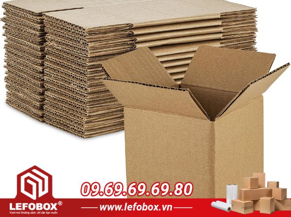 LEFOBOX chuyên cung cấp thùng carton đóng gói hàng hóa giá rẻ tại quận 8