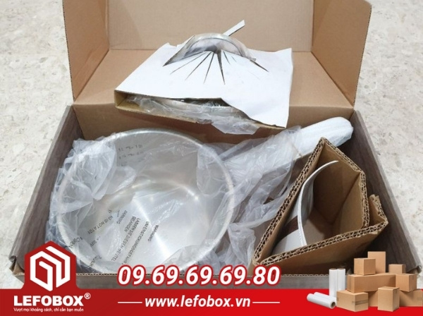 Thùng carton đóng hàng lazada đựng đồ gia dụng