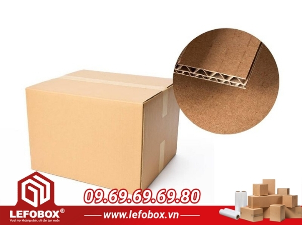 Thùng carton đóng hàng Tiki 5 lớp