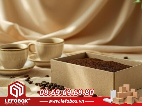 Thùng carton đựng cà phê bột