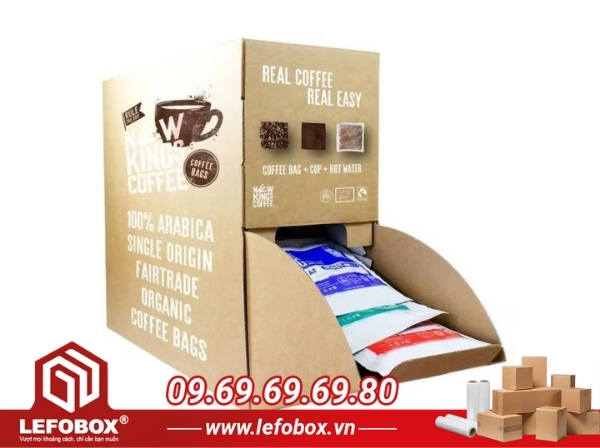 Thùng carton đựng túi lọc hoặc viên nén