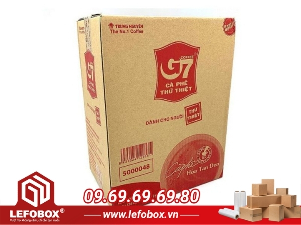 Thùng carton đựng cà phê xuất khẩu