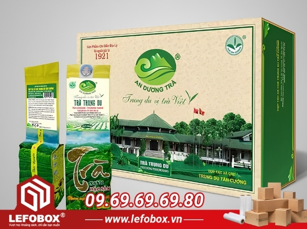 Thùng carton đựng trà (chè) kích thước lớn