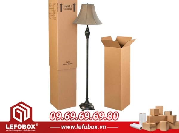 Thùng carton đựng đèn bàn ngủ