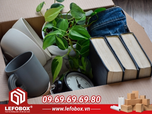 Thùng carton chuyển nhà đựng đồ dùng cá nhân
