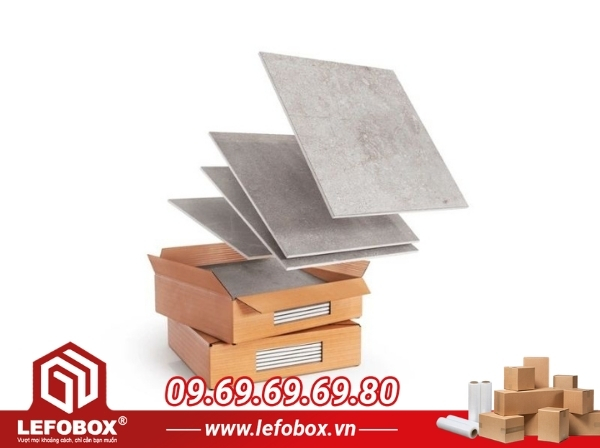 Thùng carton đựng gạch men 3 lớp