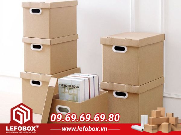 Thùng carton đựng văn phòng có thể sắp xếp gọn gàng