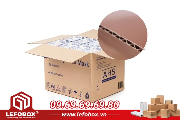 Thùng carton 3 lớp cho vận chuyển nội địa