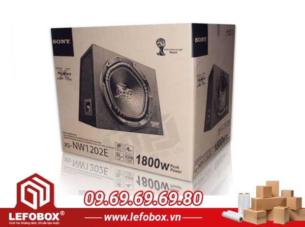 Thùng carton đựng loa in flexo