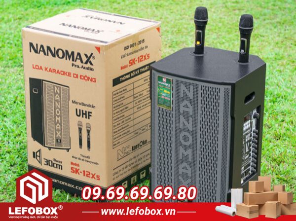 thùng carton đựng loa kéo