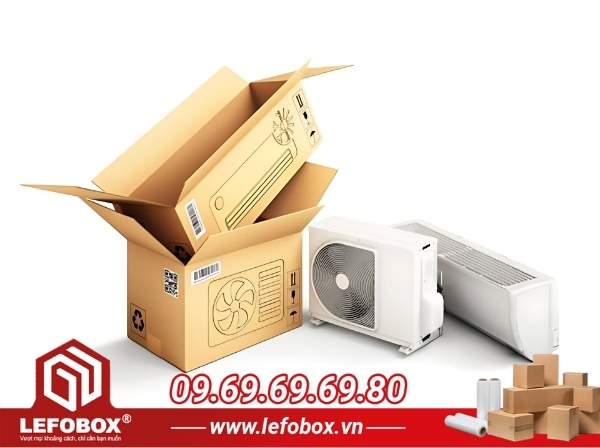 Vì sao cần đóng gói máy lạnh đúng cách trước khi vận chuyển?
