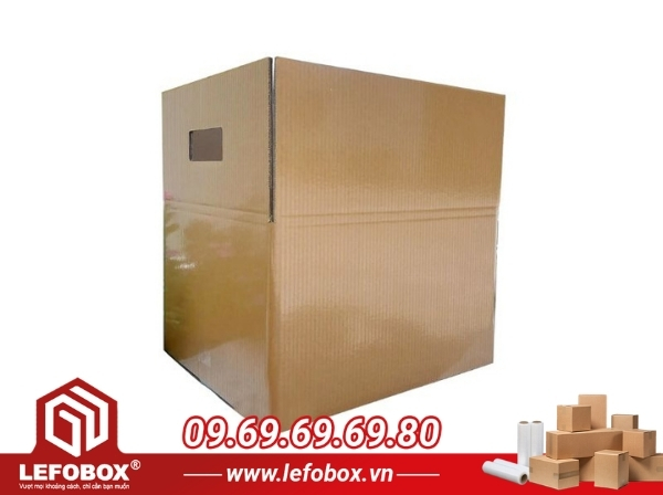Thùng carton đựng máy móc công nghiệp chống thấm