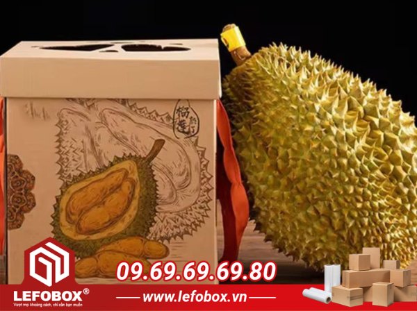 Thùng carton đựng sầu riêng