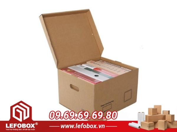 Thùng carton đựng tài liệu văn phòng