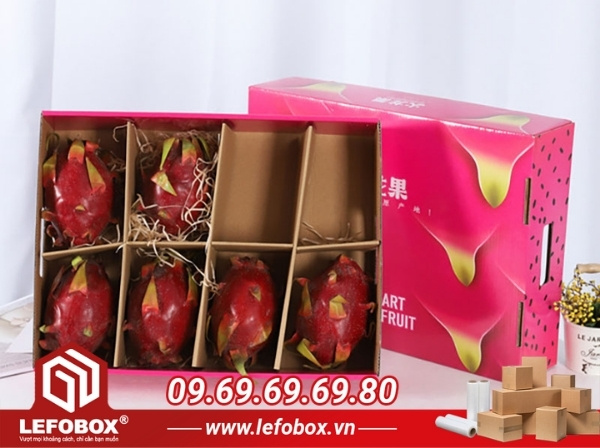 LEFOBOX - Địa chỉ mua bán thùng carton đựng thanh long giá tốt