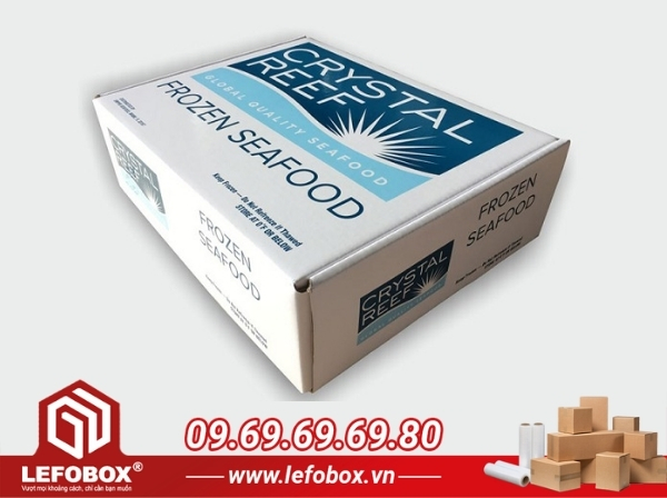 Thùng carton đựng thủy hải sản huyện Cần Giờ