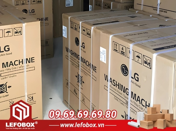 Thùng carton 1m đựng máy giặt