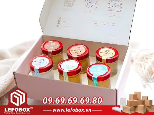 Thùng carton đựng 6 hộp yến sào