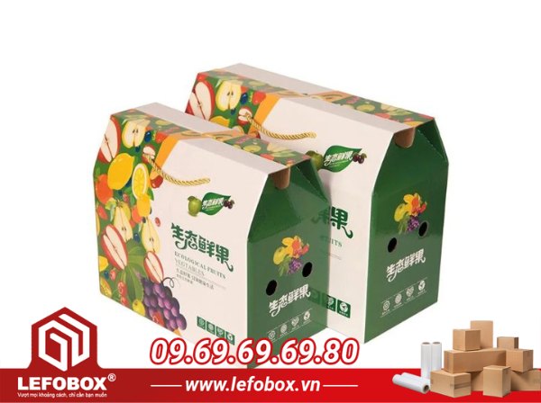 Thùng carton giúp bảo quản trái cây lâu hơn