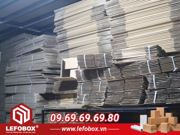 Chính sách ưu đãi bán thùng carton cũ Tân Bình tại LEFOBOX