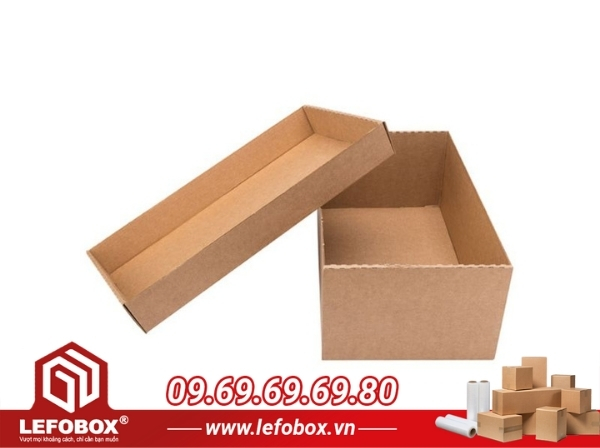 Thùng carton Hà Nội dạng nắp âm dương