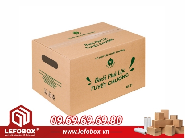 Thùng carton in flexo thương hiệu