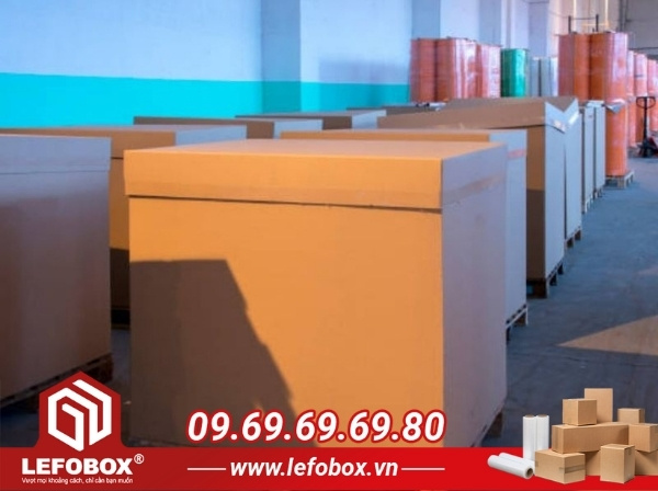 Thùng carton sóng BC đóng gói hàng xuất khẩu