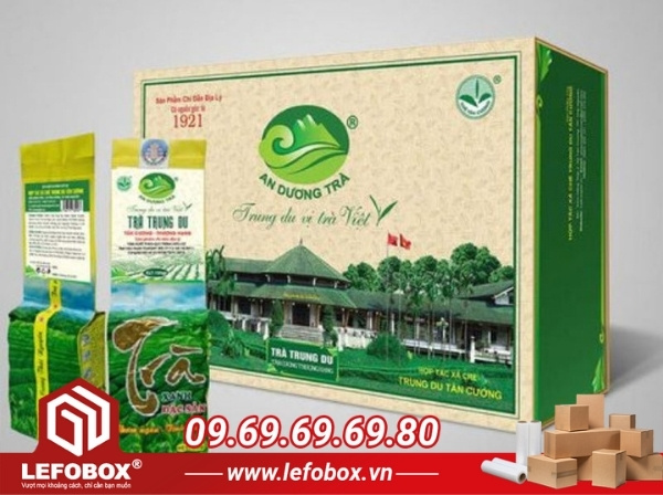 Thùng carton Tân Uyên đựng chè