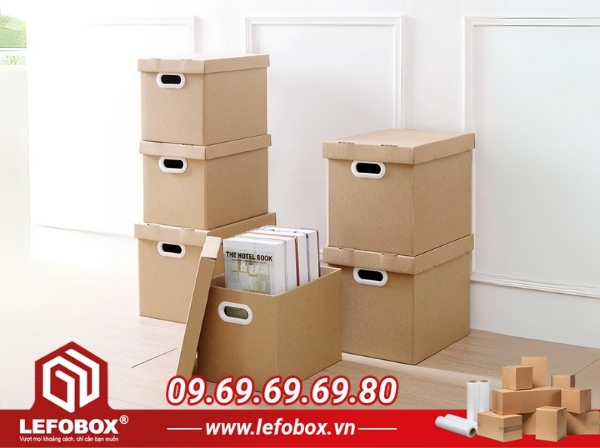 Thùng carton nắp rời giúp tiết kiệm chi phí đóng gói