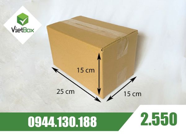 Mua thùng carton giá rẻ tphcm tại Vietbox