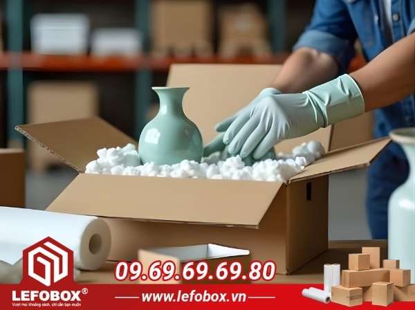 Chọn thùng carton đóng đồ dễ vỡ xuất khẩu
