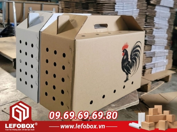 Tiêu chuẩn kỹ thuật của thùng carton đựng gà đá