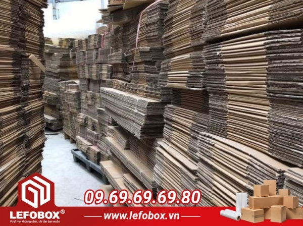 Tìm hiểu kỹ về đơn vị cung cấp thùng carton cũ 