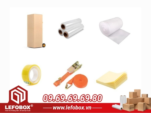 Những vật dụng cần thiết để đóng gói tủ lạnh